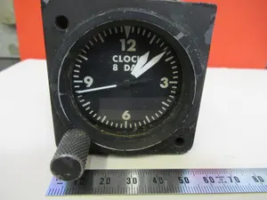 BELL 206 INDICATOR CLOCK AIRCRAFT 206-070-275-5 PART AS PICTURED &C1-A-10